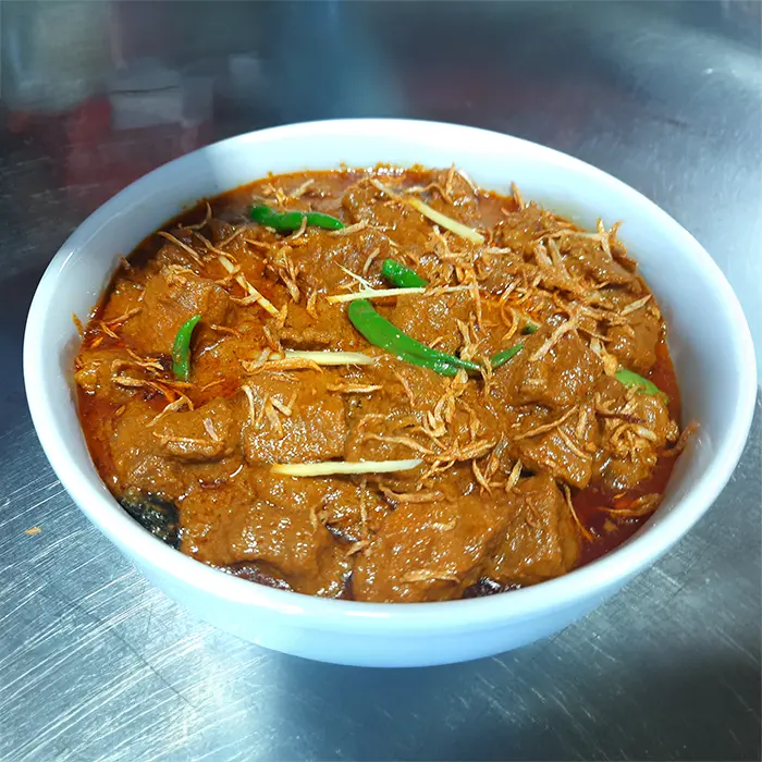 Beef rezala 