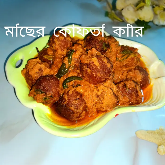 Fish kofta curry